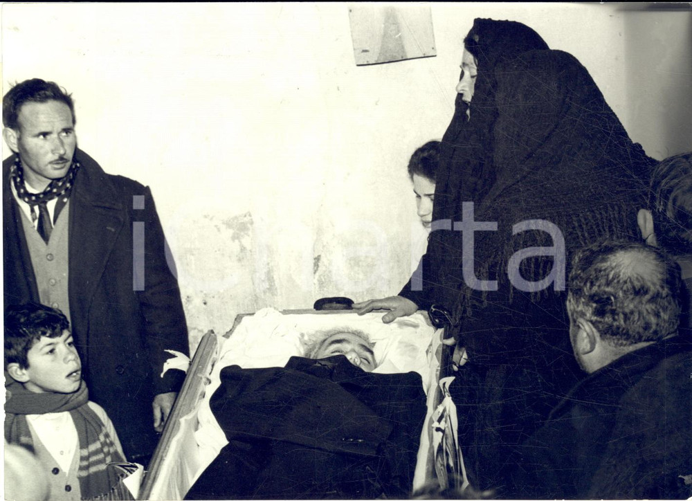 1961 VALLEDOLMO Salma consigliere Saverio PANZICA ucciso a lupara - Foto