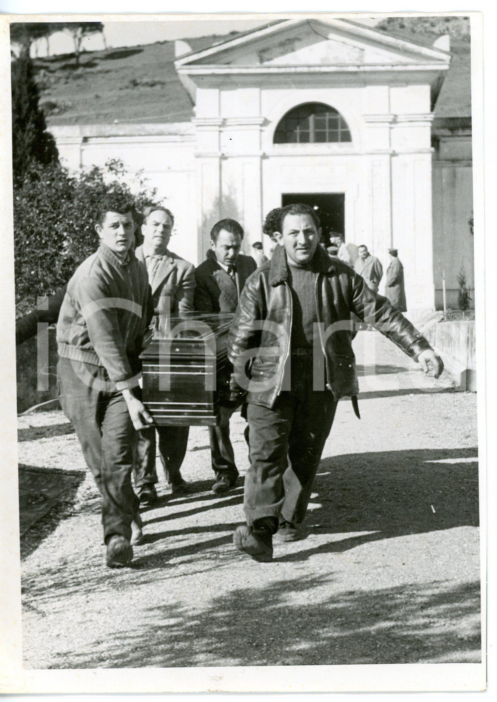 1954 NAPOLI Disastro aereo COMET - Funerali delle vittime *Foto 13x18 cm