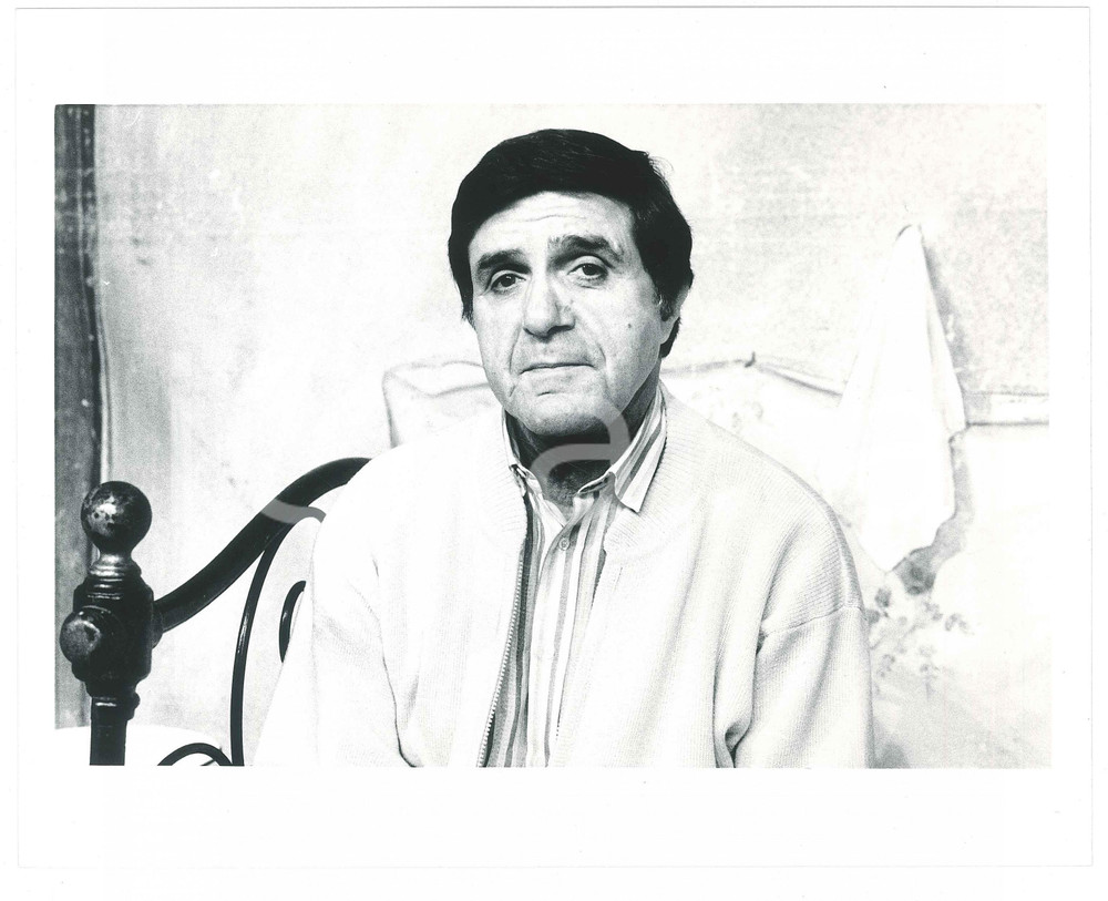 Fotografia d epoca originale 1988 TEATRO A che servono questi quattrini? Aldo GIUFFRÃ‰ durante le prove 7 1