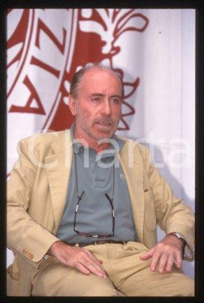 Mario ORFINI - VENICE Portrait of film producer 1992 ca * 35 mm vintage slide 1