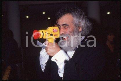 35mm vintage slide* 1990 VENICE American film director Armondo Linus ACOSTA (49)