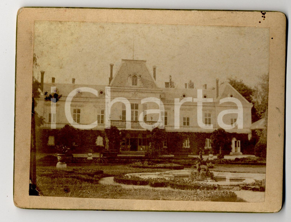 Fotografia d'epoca originale 1893 TAPLANSZENTKERESZT (H) Castle SIGRAY SAN MARZANO - Photo 12x9 cm 1