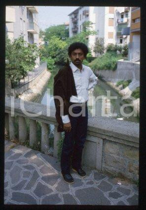 35mm vintage slide* 1984 ITALY VENICE Indian film director Goutam GHOSE (10)