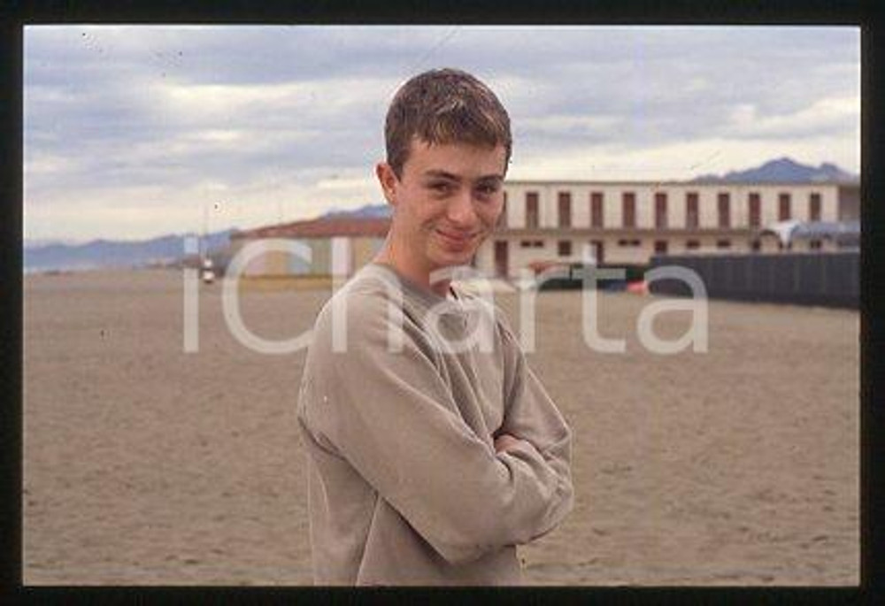 35mm vintage slide* 1996 ca VENICE Actor Reuben PILLSBURY Portrait (7)
