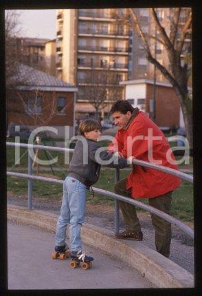 35mm vintage slide* 1988 ca ITALY "UN BAMBINO" Actor Matteo BELLINA Oscar (13)