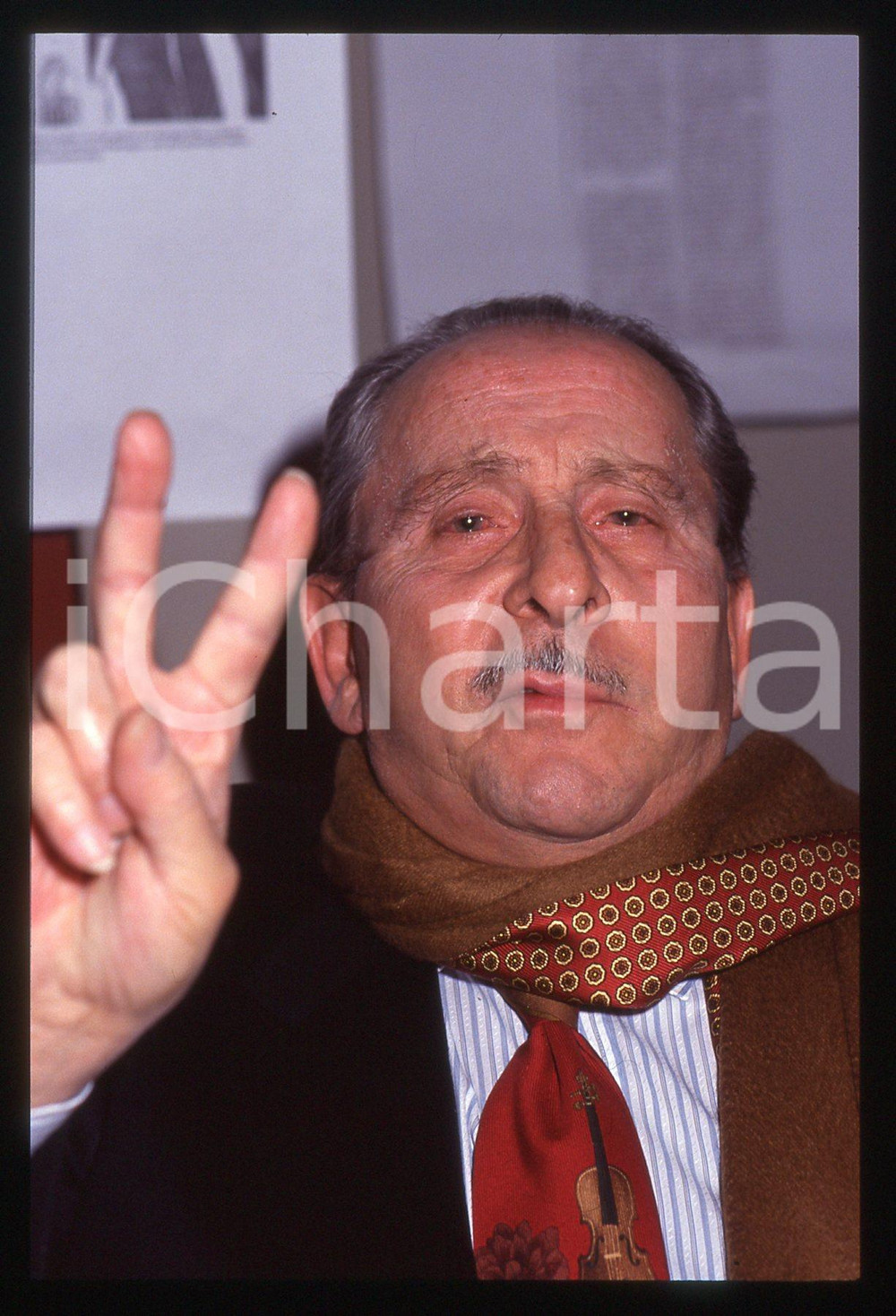 35mm vintage slide* 1992 MILANO - Domenico MODUGNO a CONCERTO ITALIANO (13)