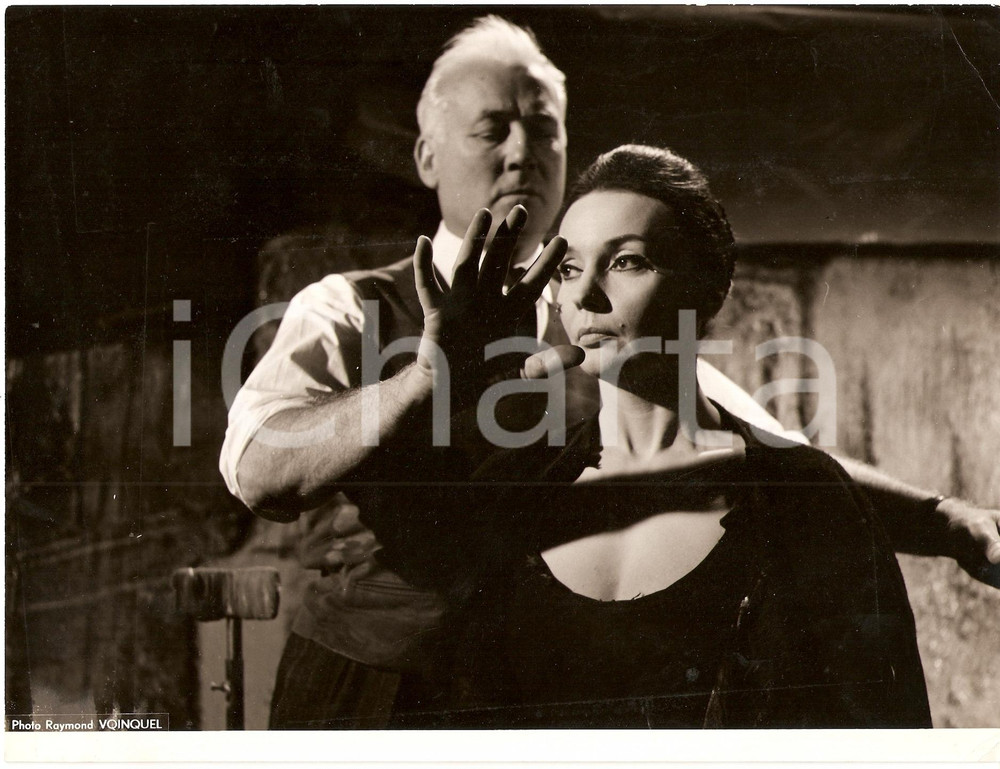 Fotografia d epoca originale 1962 LOVERS OF TERUEL Ludmilla TCHERINA e Raymond ROULEAU Foto di set 1