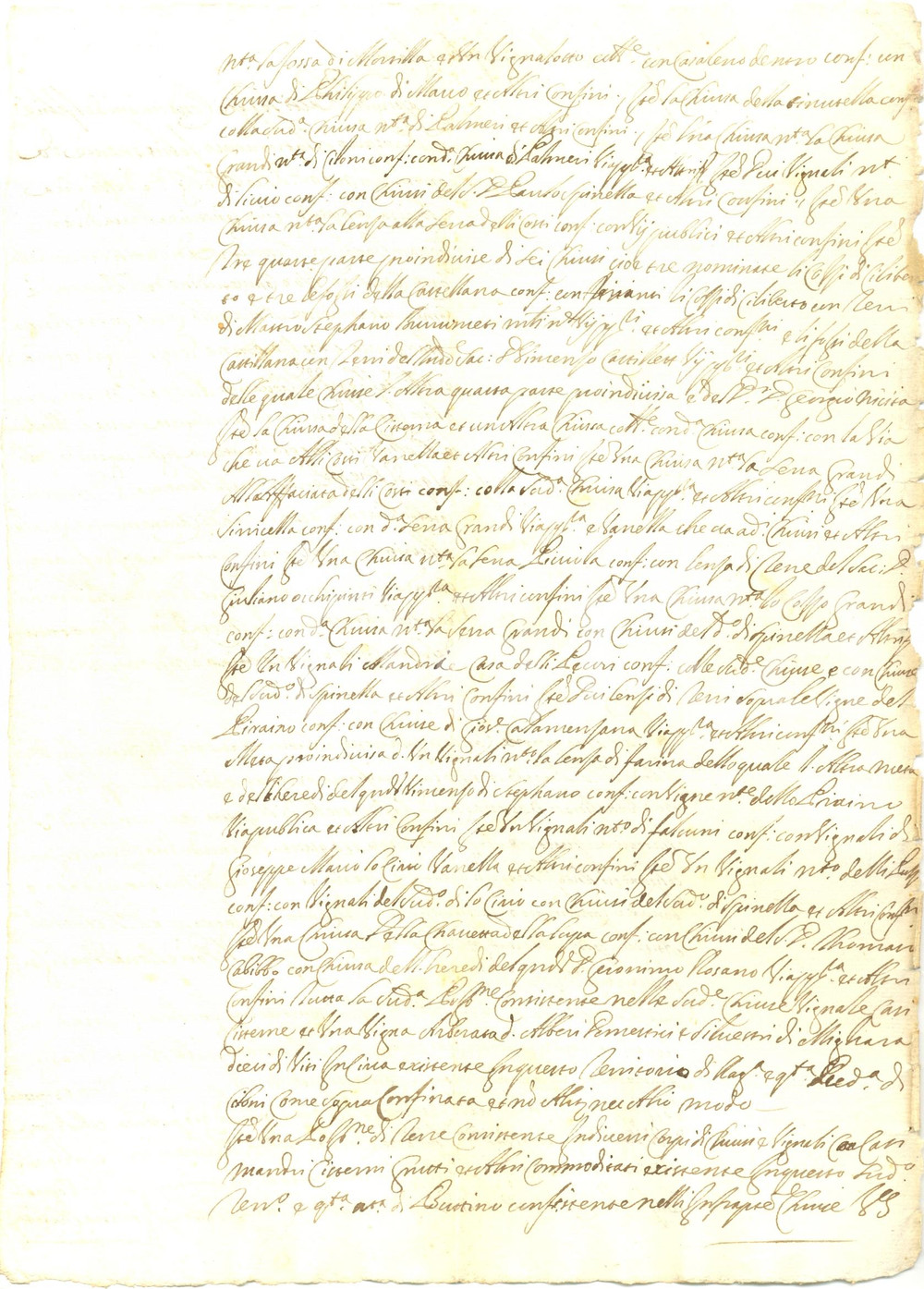 Documento originale, autentico 1830 ca CHIARAMONTE GULFI Dote Margherita AREZZO per nozze Michelangelo VENTURA 1