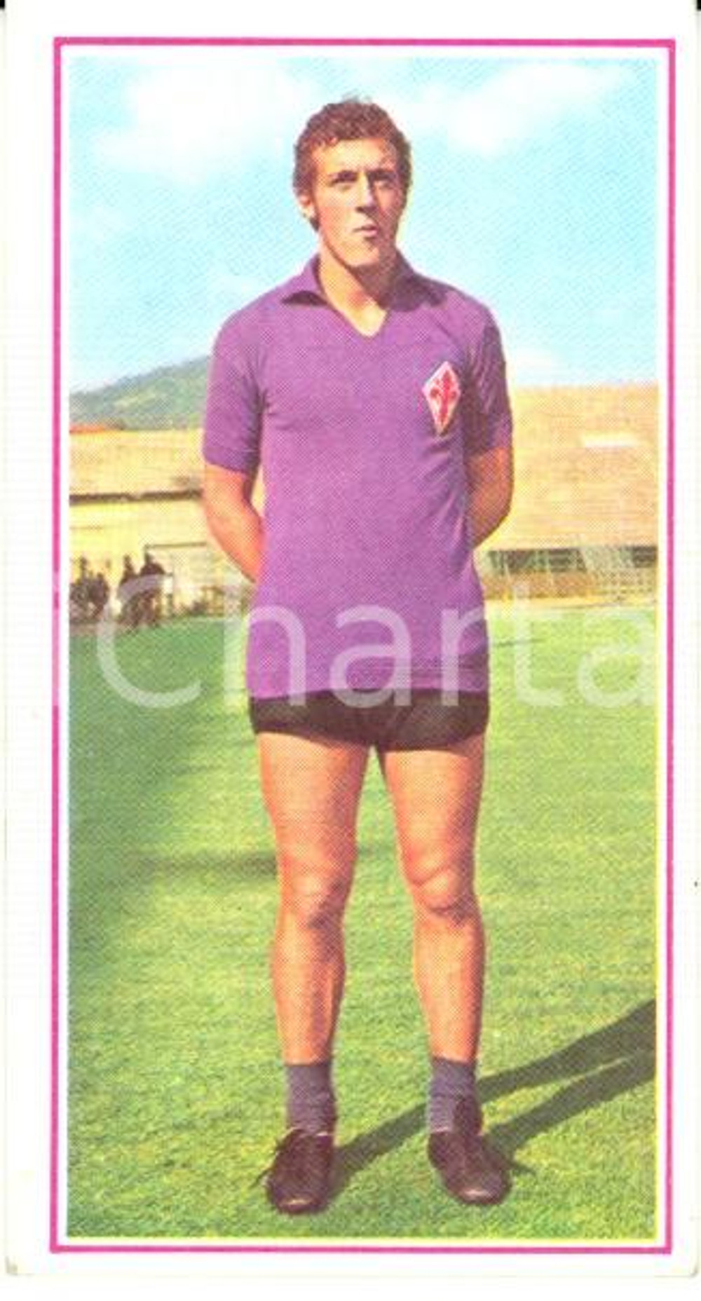 Oggetto da collezione cartaceo PANINI - CALCIATORI 1970 - 1971 Figurina Emiliano MACCHI *Serie A FORENTINA 1