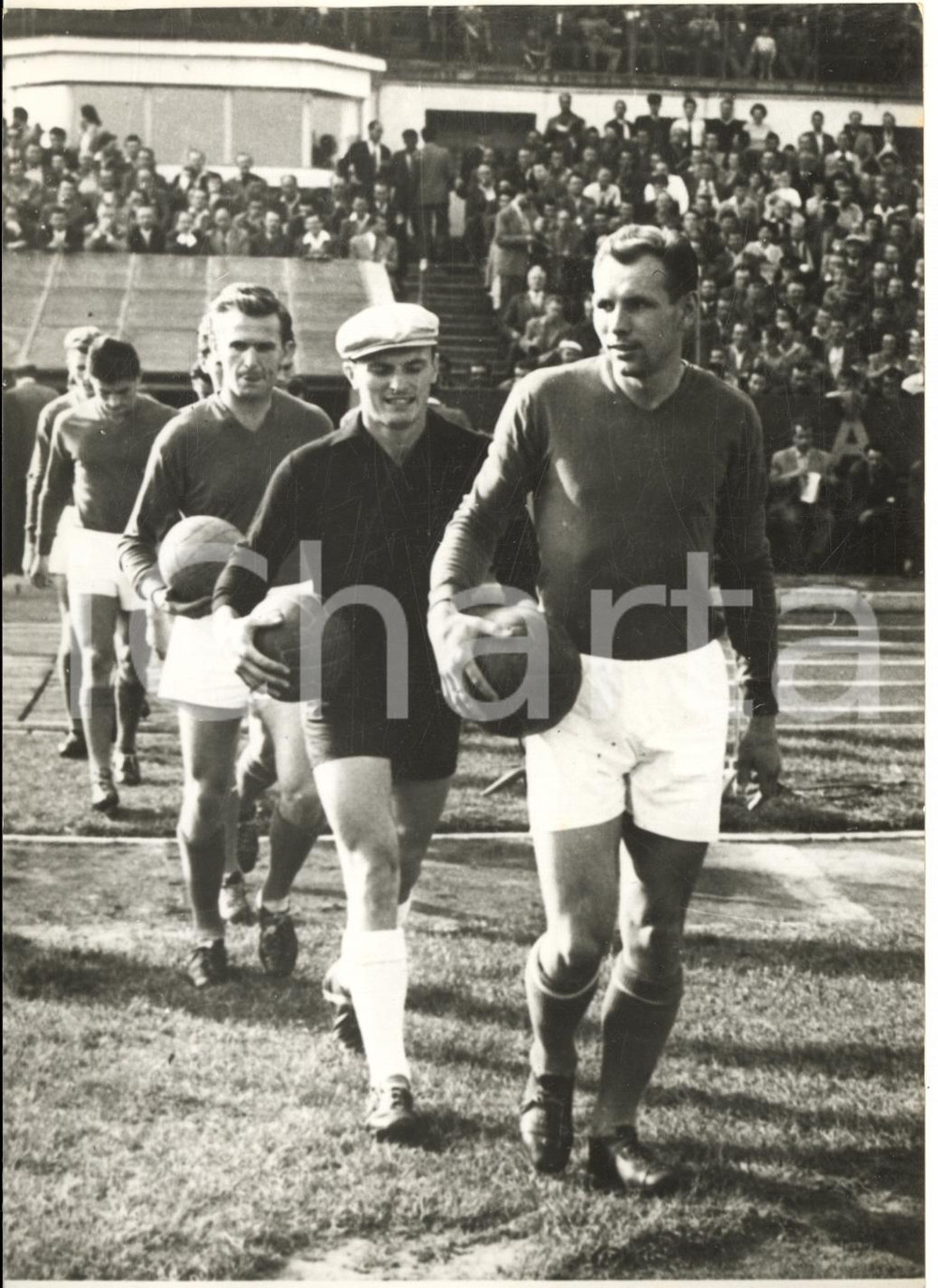 1960 ca CALCIO ITALIA Ingresso nazionale CECOSLOVACCHIA - TICHY HLAVATY HLOZEK