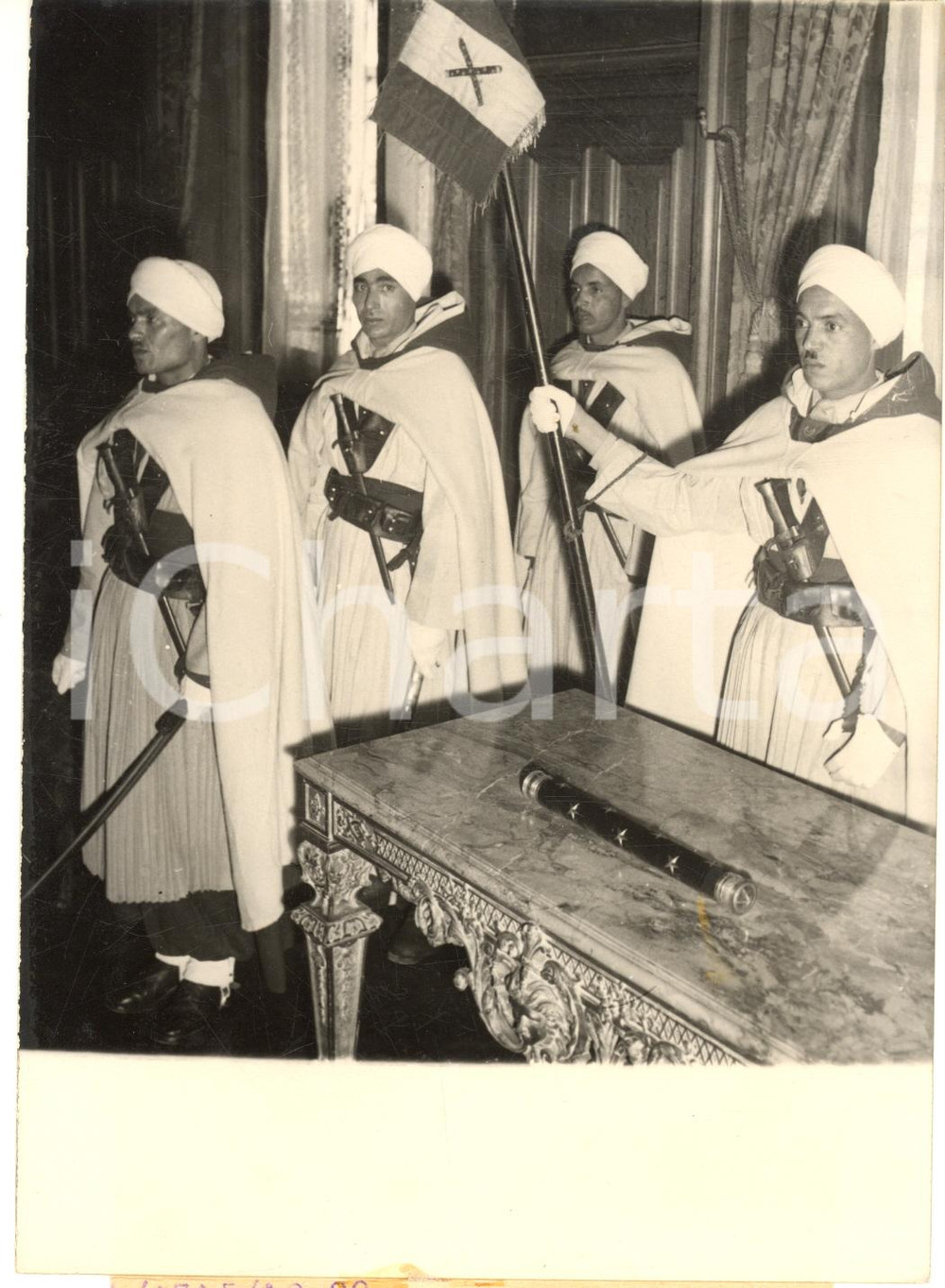 1954 PARIS Centenaire naissance Maréchal LYAUTEY - Spahis de la Garde d'honneur