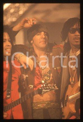 35mm vintage slide* 1989 ca SANREMO - American singer LITTLE STEVEN (23)
