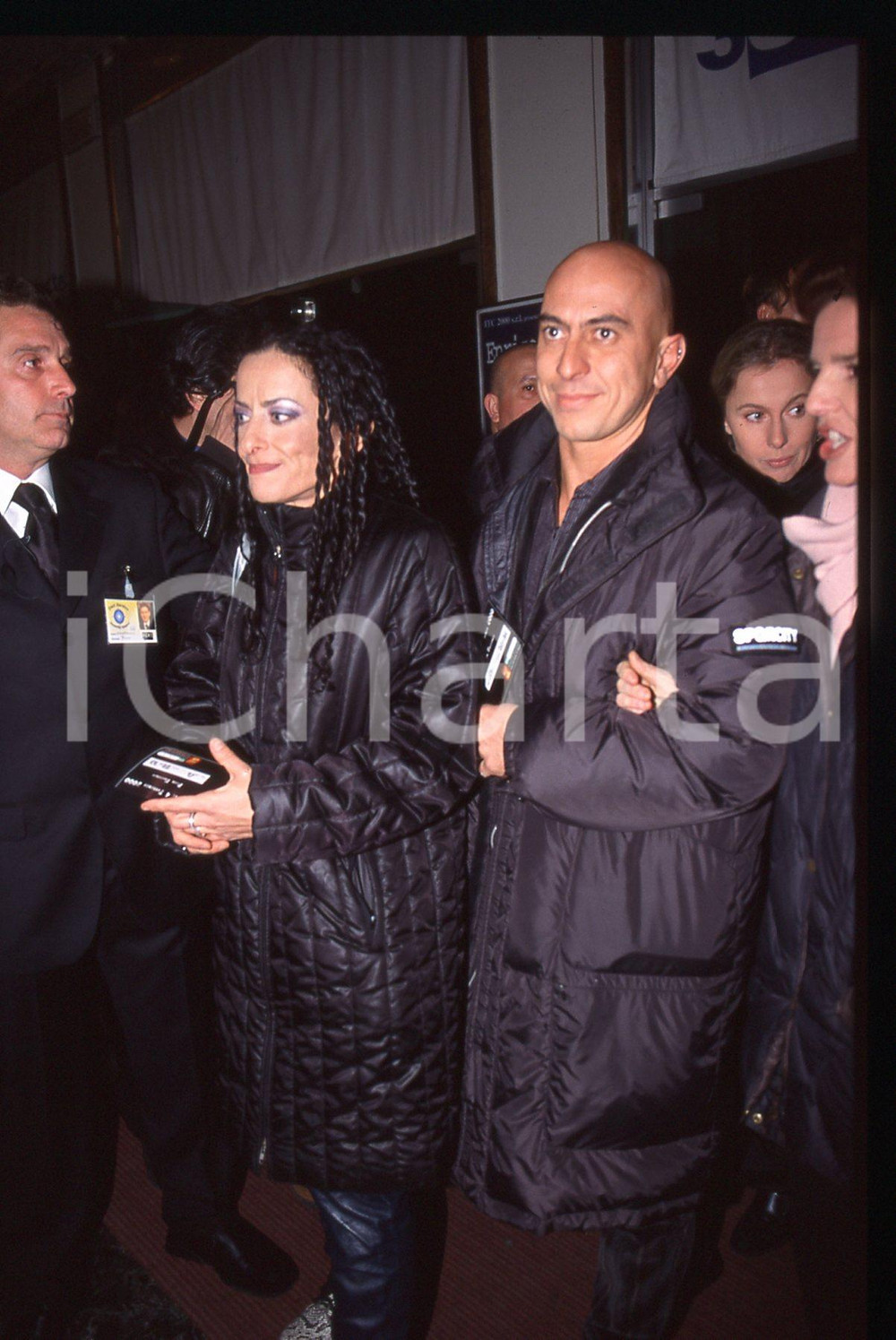 35mm vintage slide* 1995 ca COSTUME - Roberto CIUFOLI e Francesca DRAGHETTI