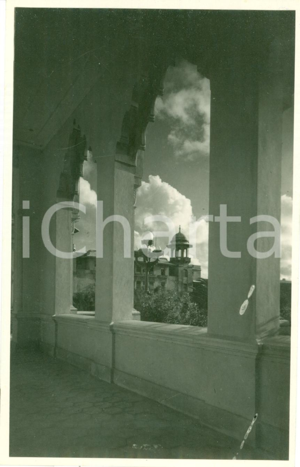 Fotografia d epoca originale 1932 BENGASI LIBIA Archi nuovo Palazzo del LITTORIO Fotografia 1