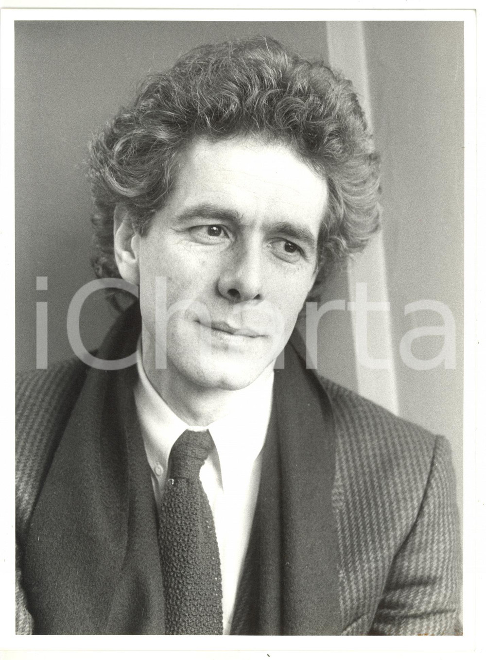 1985 ca CINEMA Ritratto del regista Gabriele LAVIA *Foto VINTAGE 18x24 cm
