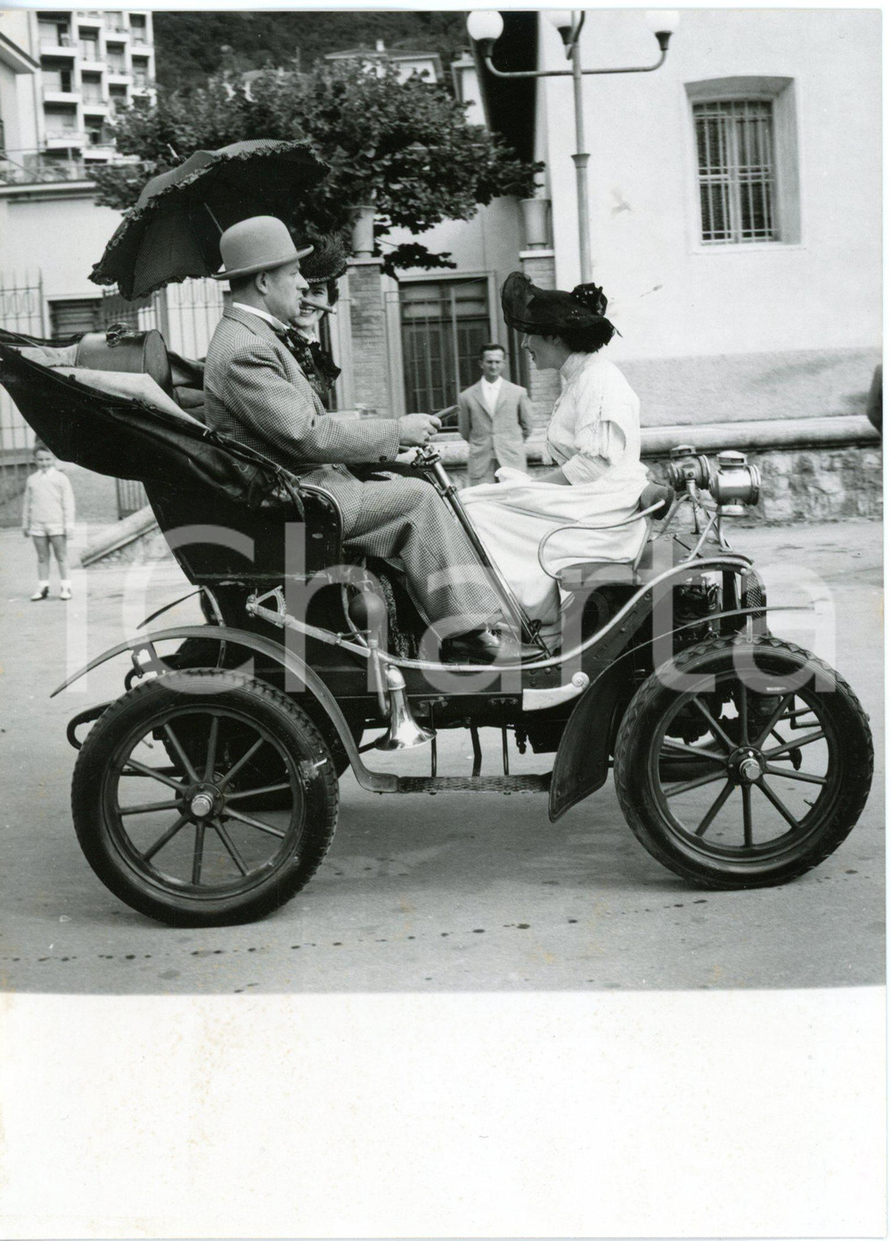 1957 CAMPIONE D'ITALIA - 1° Raduno internazionale di auto storiche *Foto 13x18