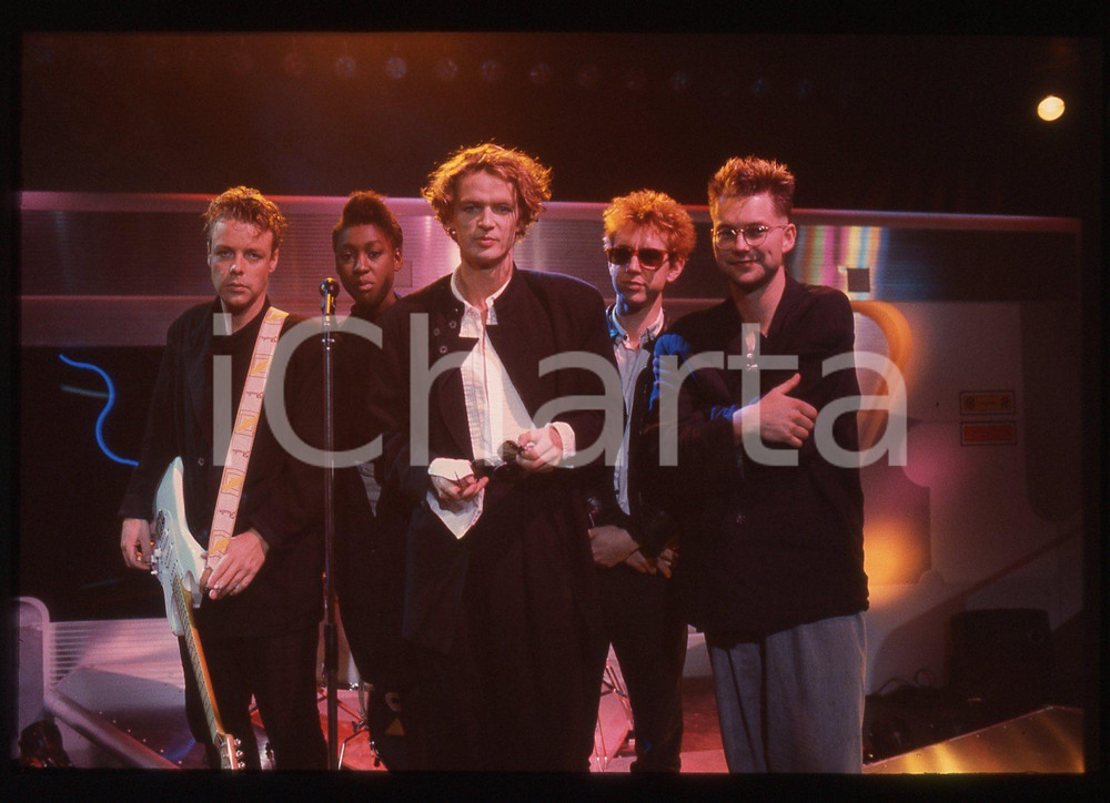 35mm vintage slide* 1986 DISCORING Nicholas WHITECROSS dei KISSING THE PINK (14)