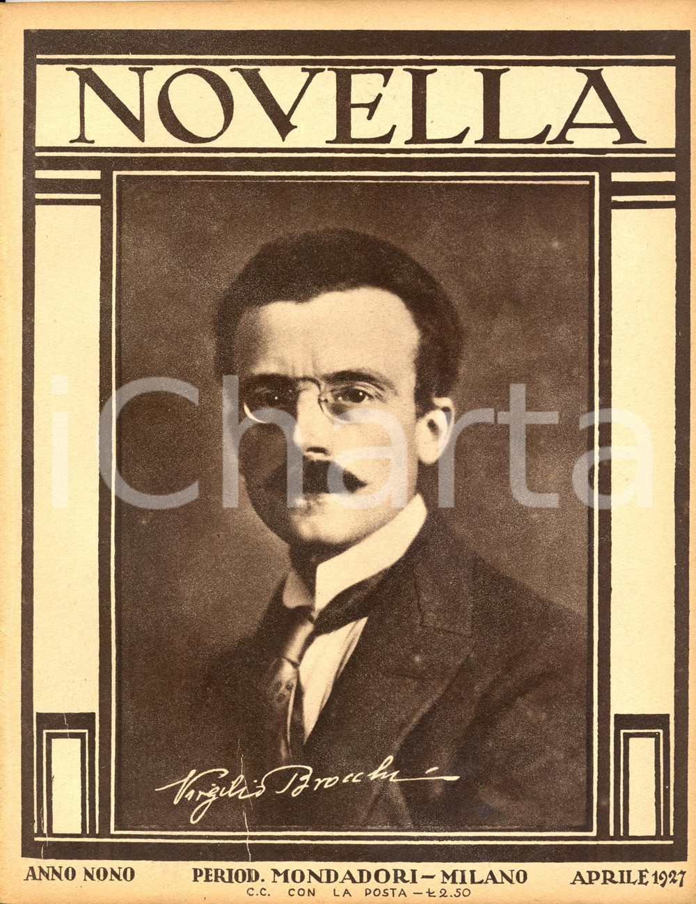 Giornale, rivista storica 1927 NOVELLA RIVISTA LETTERARIA Sibilla ALERAMO Trapezio Ed. MONDADORI Milano 1