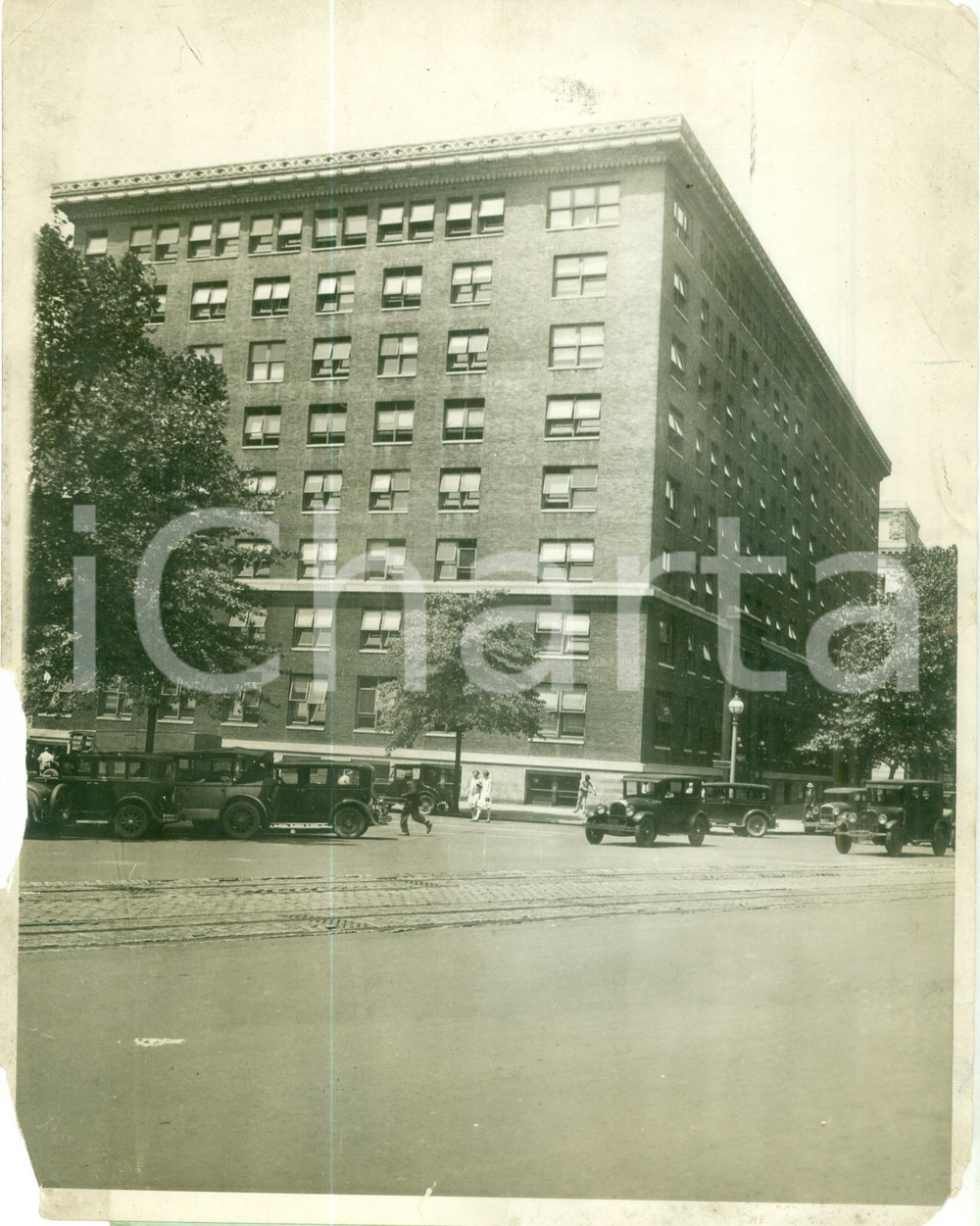 Fotografia d epoca originale 1935 ca WASHINGTON USA Nuova sede della Prohibition Chamber Foto DANNEGGIATA 1
