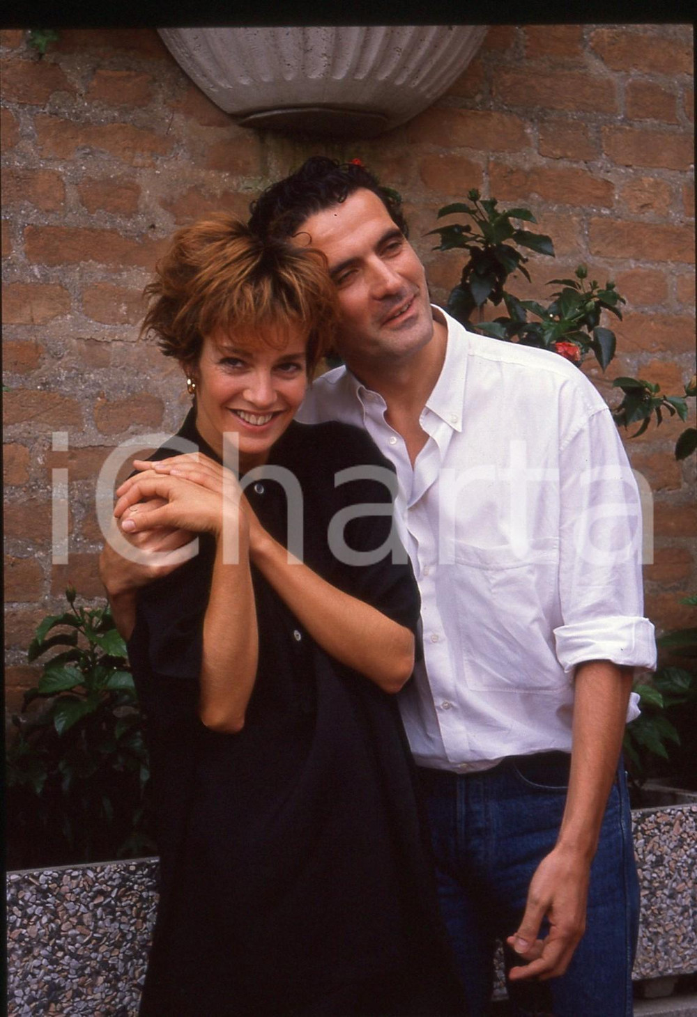35mm vintage slide* 1989 VENEZIA Massimo TROISI Anne PARILLAUD - Ritratto (3)