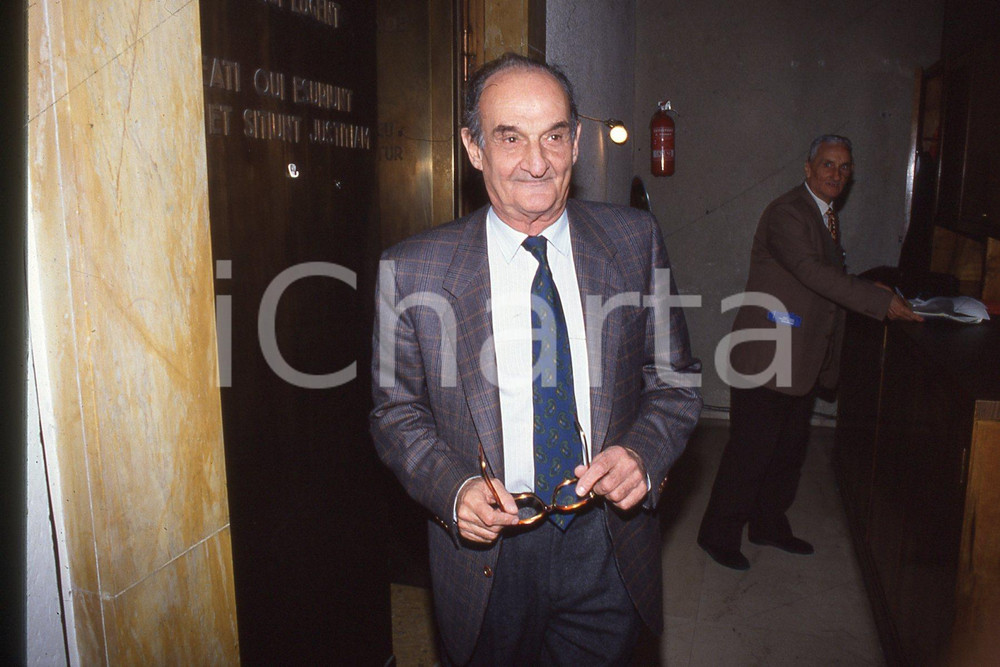 35mm vintage slide* 1988 ca ITALY SAPIENZA UNIVERSITY Biologist Giorgio TECCE 14