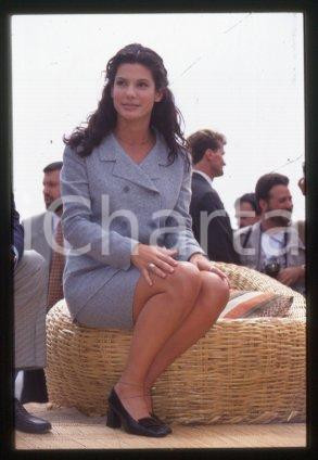 Sandra BULLOCK - CANNES Festival American actress 1996 * 35 mm vintage slide 15