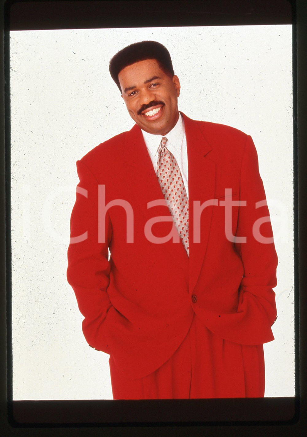 35mm vintage slide* 1995ca THE WB Steve HARVEY - THE STEVE HARVEY SHOW