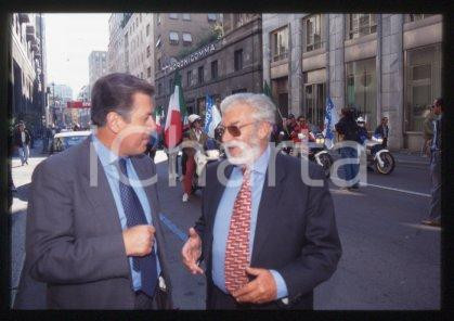 Antonio PARLATO - AN-MSI ITALY Politician & lawyer 1994 ca* 35mm vintage slide 1