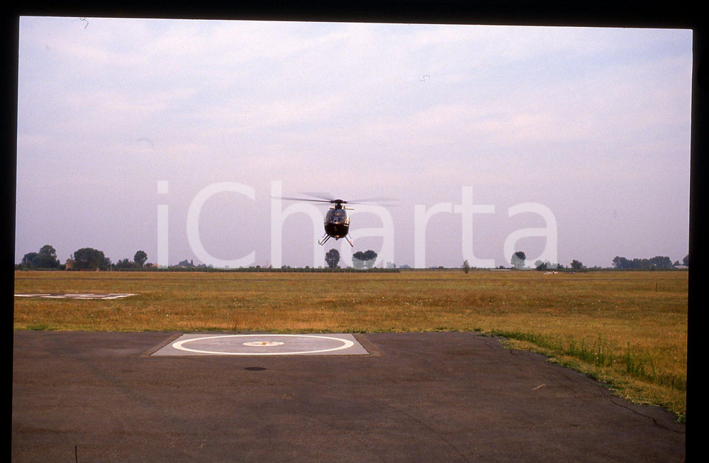 35mm vintage slide* 1988 VILLA SAN MARTINO Nelson PIQUET Pilota elicottero (38)