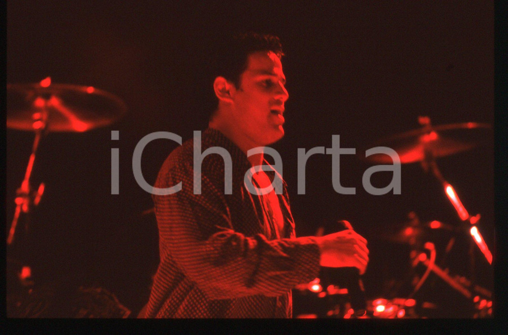 35mm vintage slide* 1990ca ITALIA - MUSICA - NOISEWORKS Kevin NICOL Esibizione