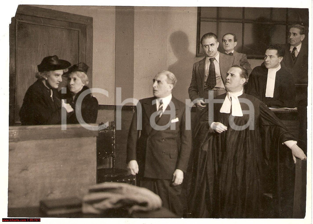 Fotografia d'epoca originale 1938 MILANO L'uomo n.15 ANNIBALE BETRONE Teatro Olimpia 1