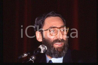 35mm vintage slide* 1992 ca MUSIC “COME UN CAMMELLO” singer Franco BATTIATO (1)