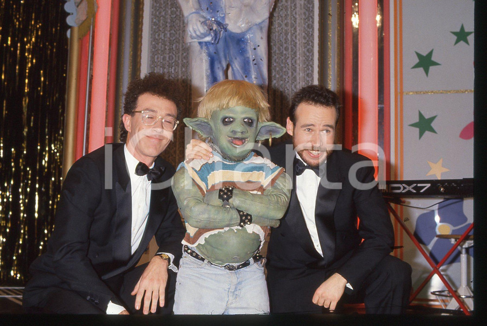 35mm vintage slide* 1988 MATRJOSKA - Stefano DISEGNI Massimo CAVIGLIA e SCRONDO