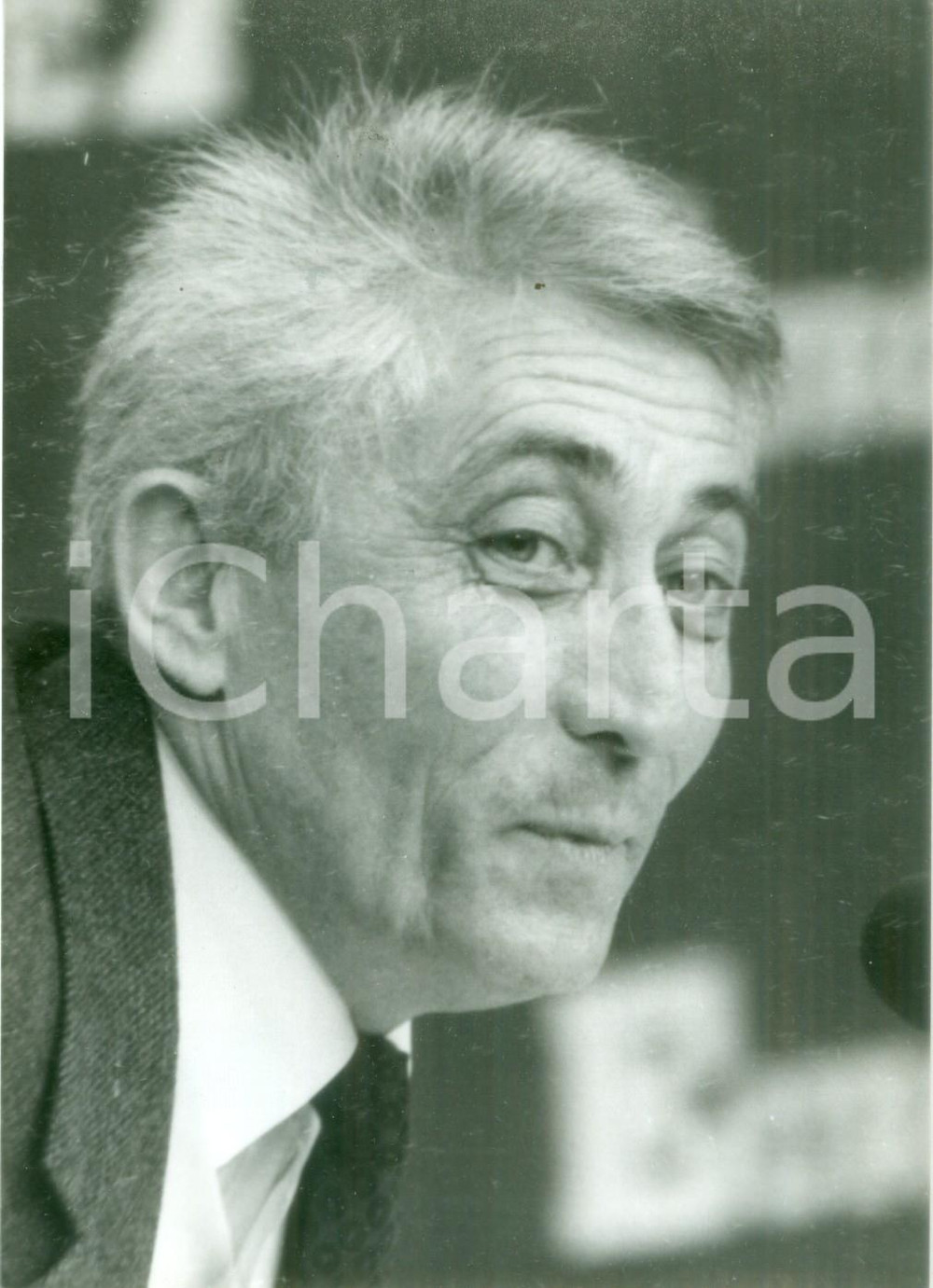 Fotografia d epoca originale 1982 PARIS Ministro Bernard PONS ospite al Club de la Presse I Fotografia 1