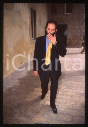 35mm vintage slide* 1996 PALERMO Italian magistrate Antonio INGROIA Portrait 14