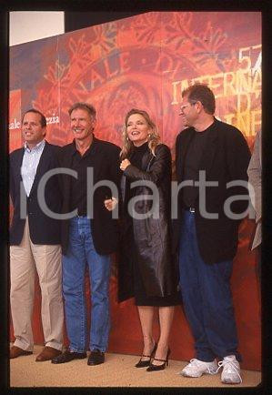 35mm vintage slide* 2000 VENICE Festival Michelle PFEIFFER Harrison FORD (45)