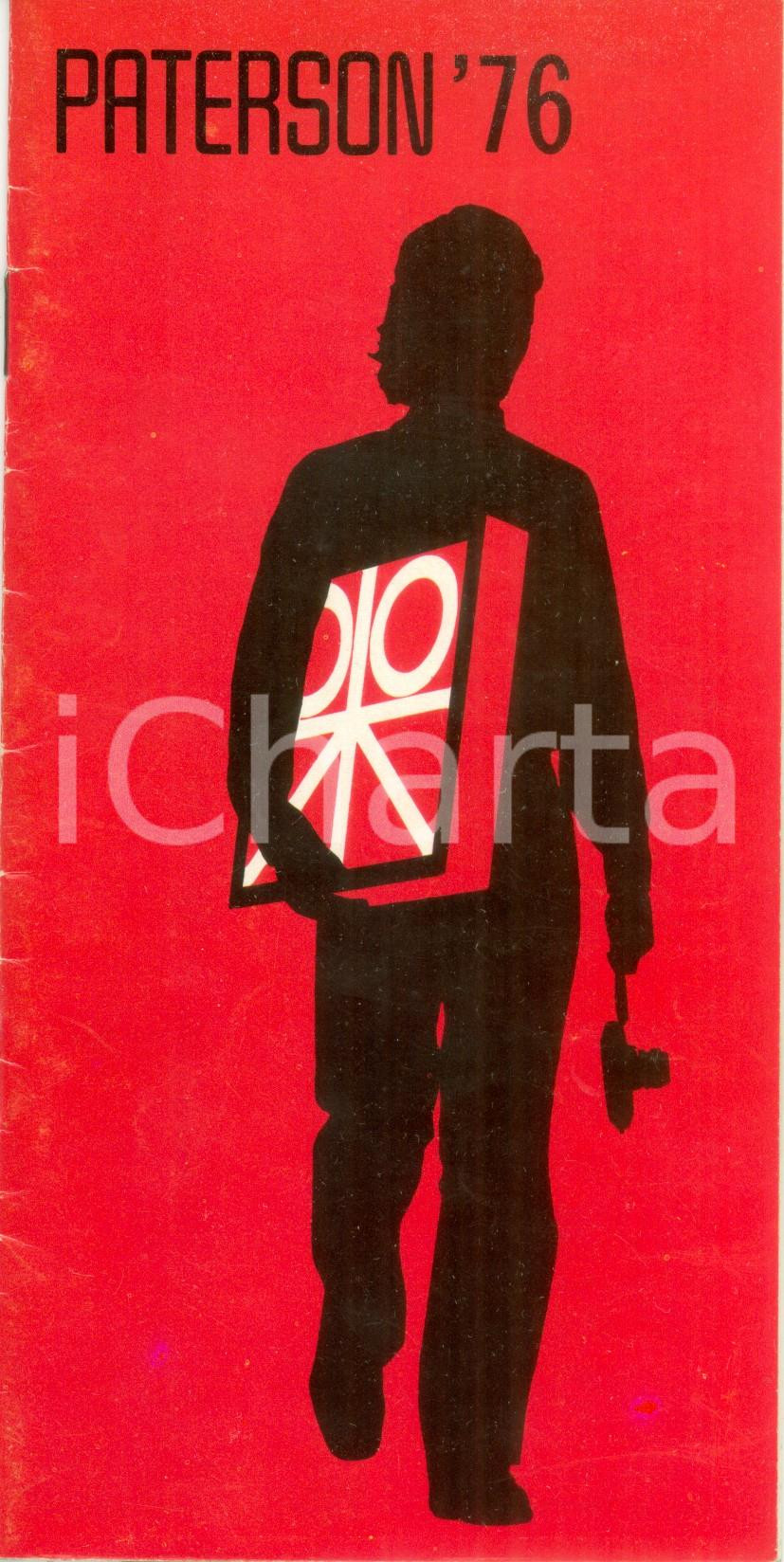 Materiale pubblicitario d’epoca 1976 MILANO Accessori per fotografie PATERSON distribuiti da MAFER Opuscolo 1