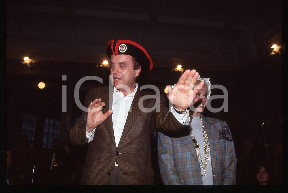 35mm vintage slide* 1990 ca COSTUME - Gianni MAGNI