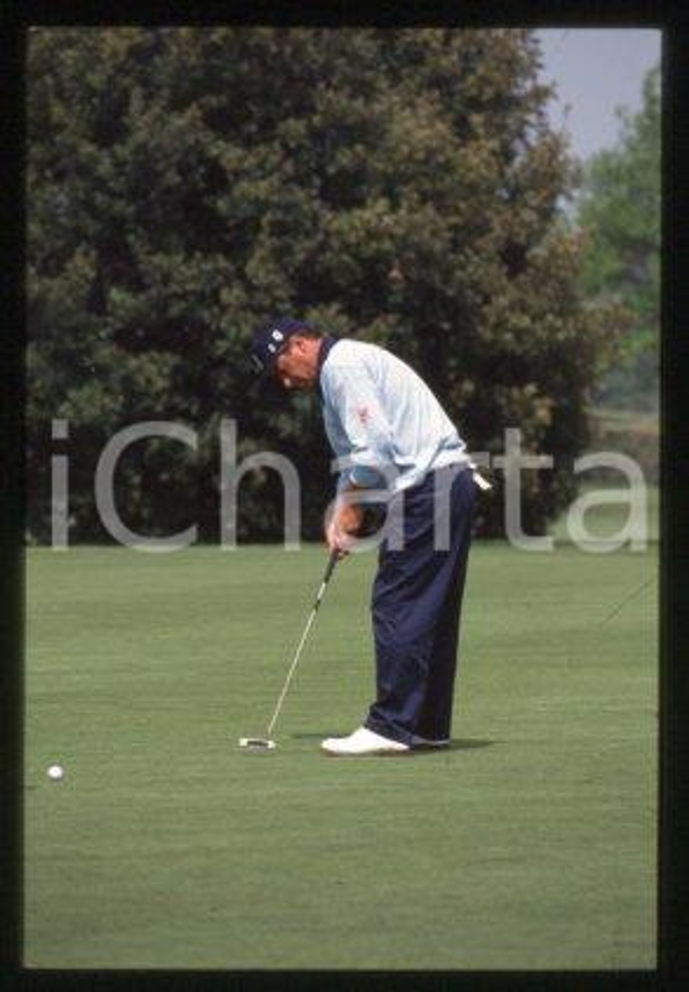 Costantino ROCCA CONTE OF FLORENCE Italian golfer 1997 ca * 35mm vintage slide 6