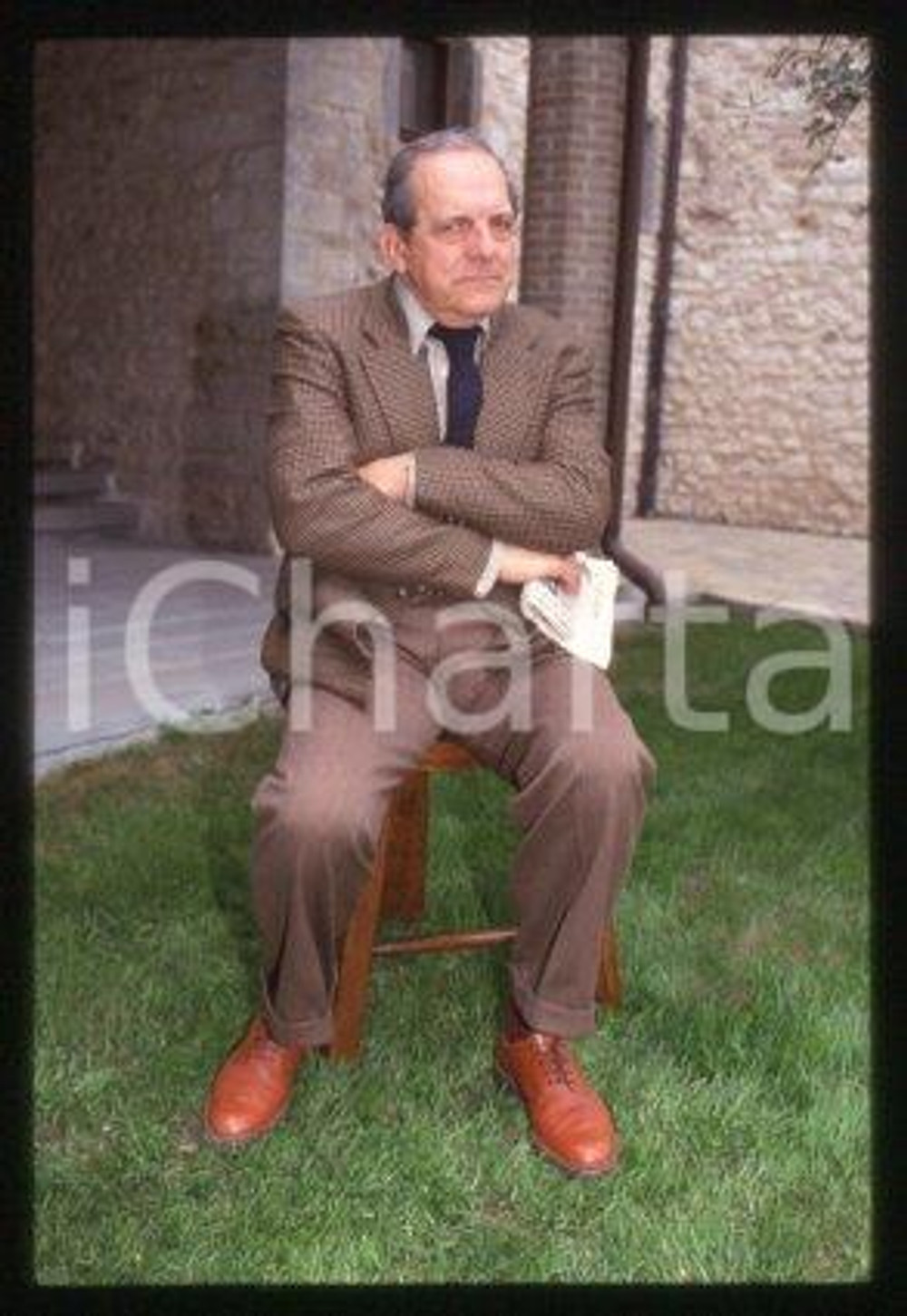 35mm vintage slide* 1990 ca CINEMA Italian film director Damiano DAMIANI (25)