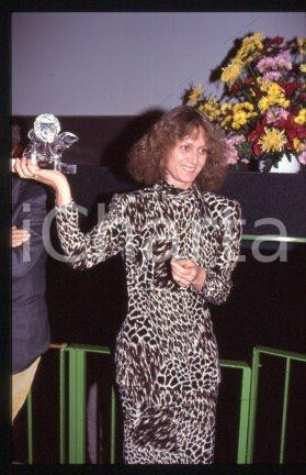 Noelle CHATELET - LITERATURE French writer actress 1987 ca *35mm vintage slide 3