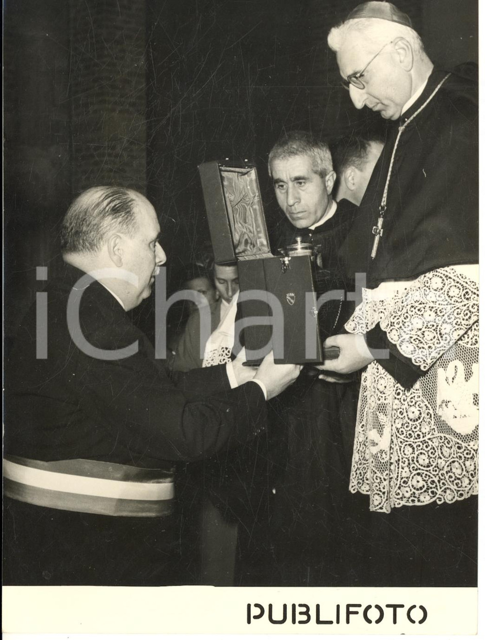1953 Abbazia MONTECASSINO Rito della Riconciliazione - Salvatore REBECCHINI 
