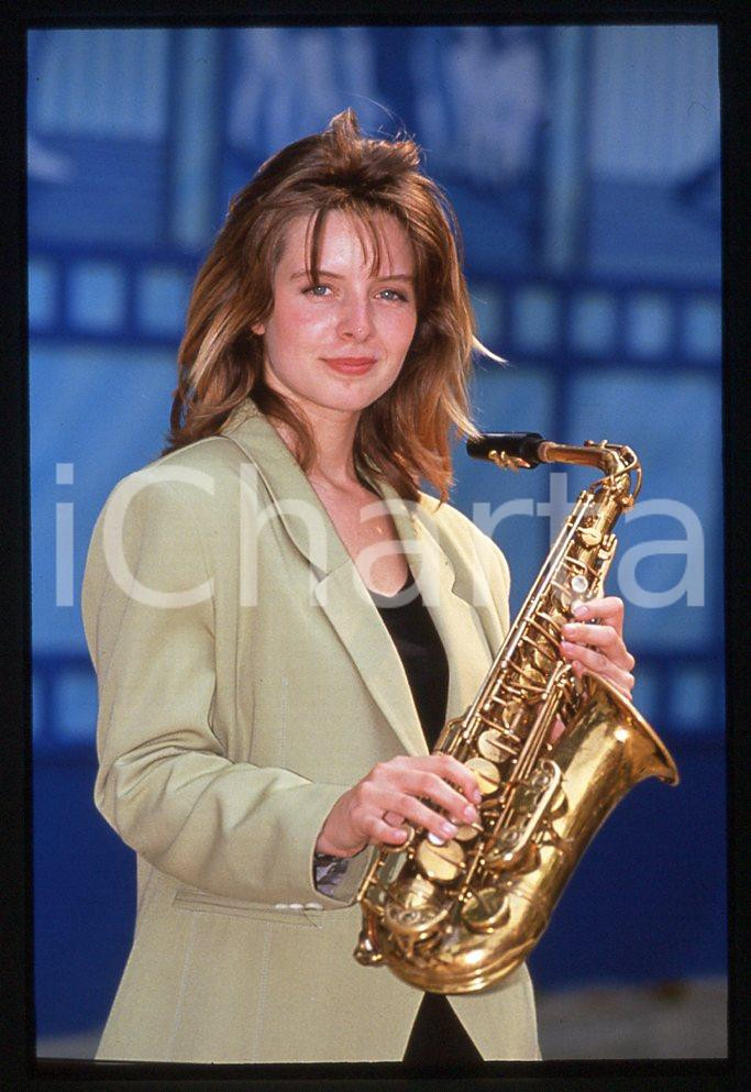 35mm vintage slide* 1991 MUSICA  Candy DULFER 2