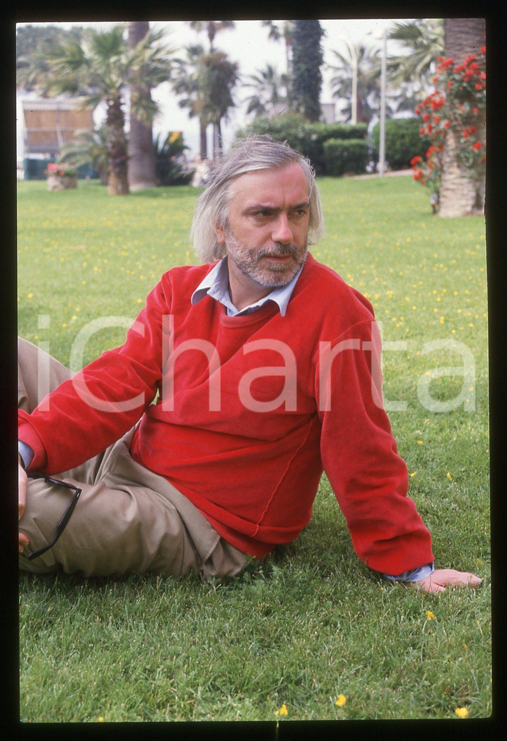 35mm vintage slide*1988 FESTIVAL DI CANNES Francis GIROD Ritratto del regista 14