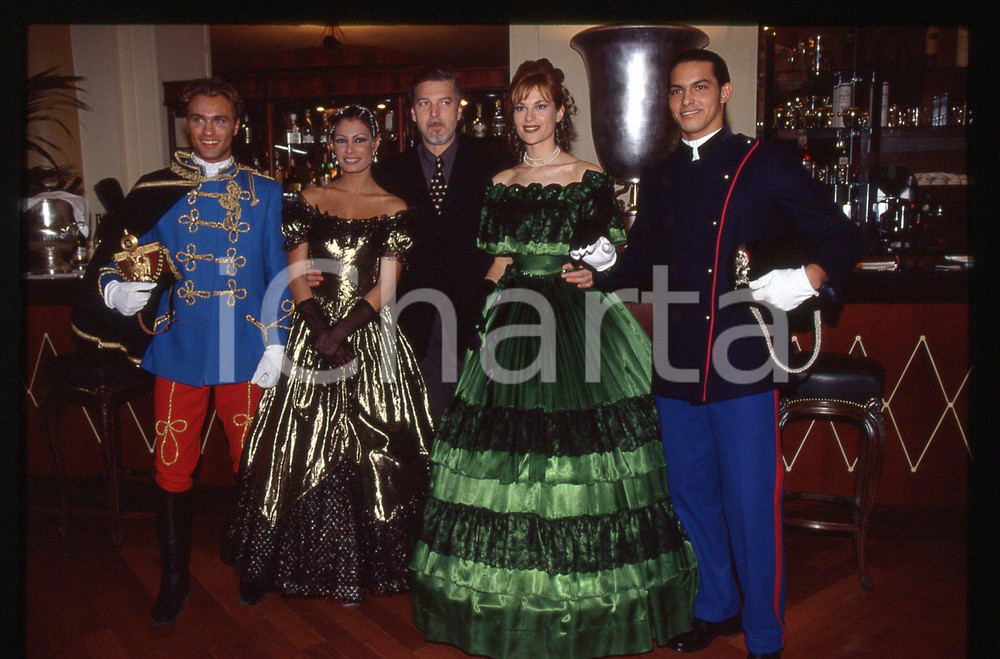 35mm vintage slide* 1995 ca COSTUME - Stefano TACCONI e Roberta CHIAPPINI