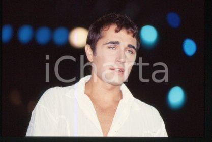 Giovanni SCIALPI - TV Show Italian singer 1990 ca * 35 mm vintage slide 19