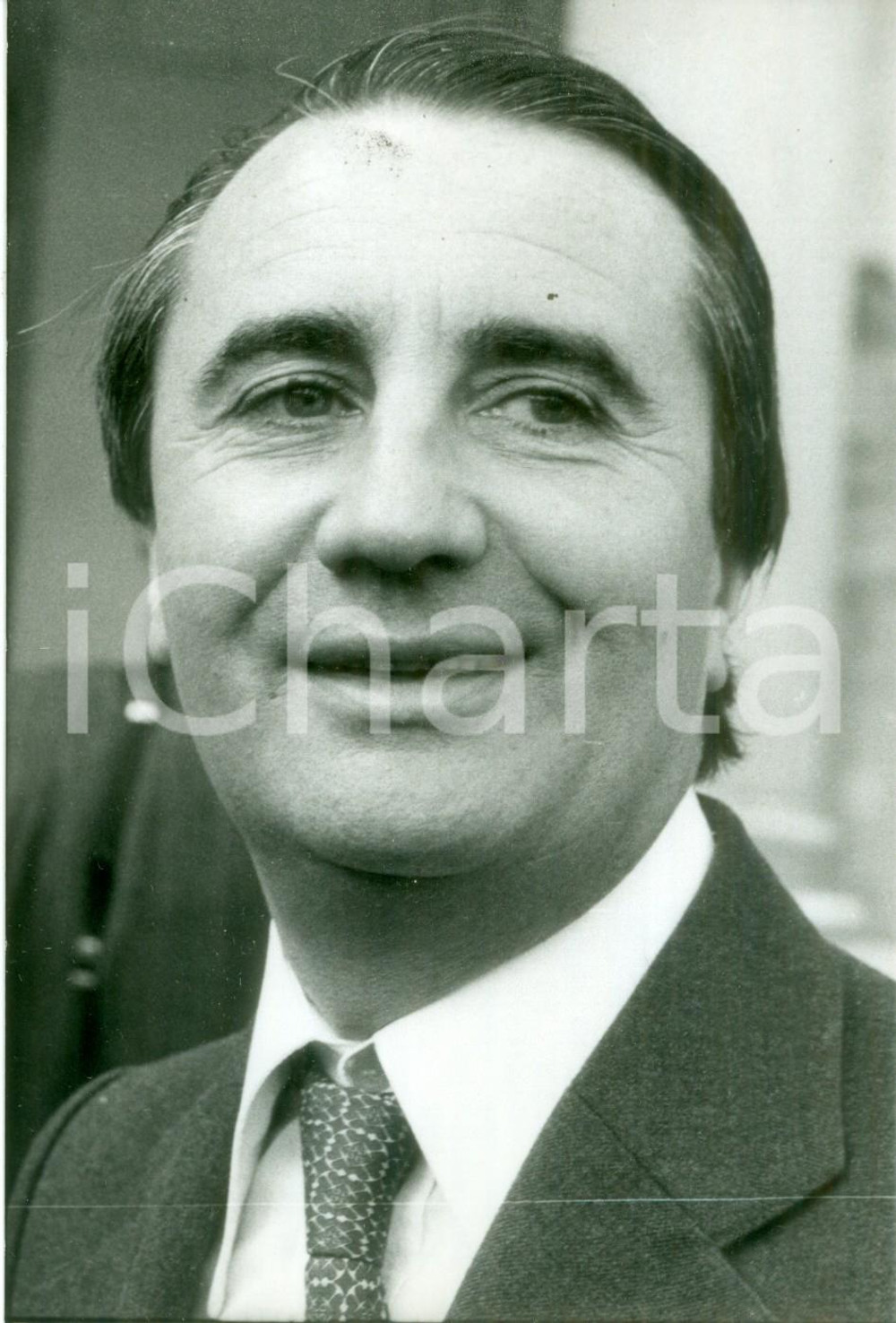 Fotografia d epoca originale 1988 PARIS JeanPierre SOISSON durante un incontro Fotografia 1