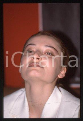 35mm vintage slide* 1998 MILANO TEATRO "HOLLYWOOD" L'attrice Julka BEDESCHI (31)