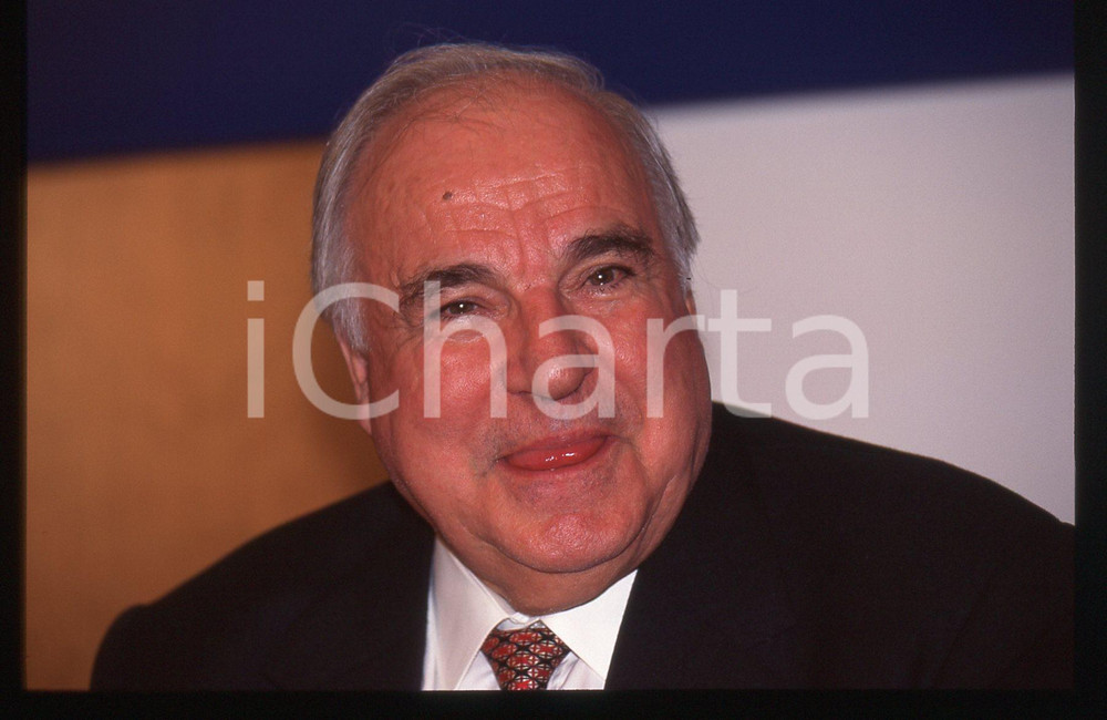 35mm vintage slide* 1996 TORINO Helmut KOHL al vertice "MAASTRICHT-DUE" (18)