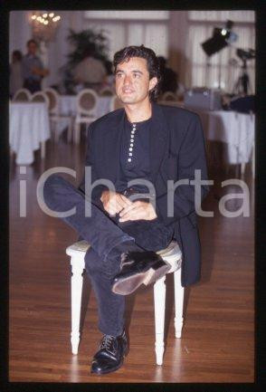 35mm vintage slide* 1992 ca VENICE film director of "THE EAST" Giulio BASE (5)